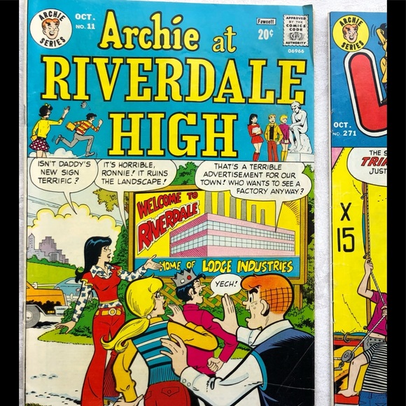1973 Archie At Riverdale High & Laugh Vintage Comic Book Set - Picture 3 of 7